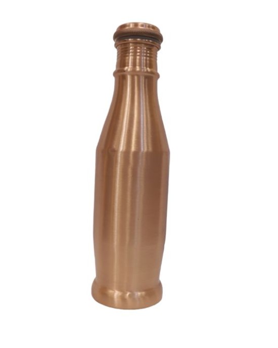 Pure copper plain water bottle (1L)