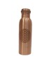 Pure copper plain water bottle with design (1L)