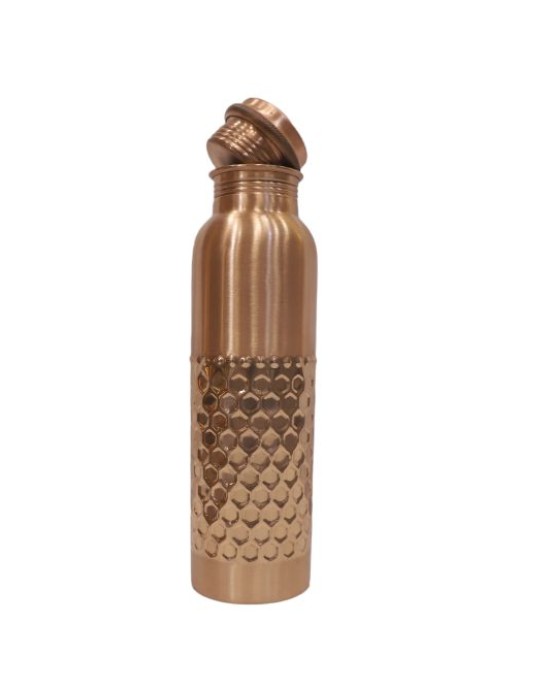Pure copper water bottle honeybee edition (1L)