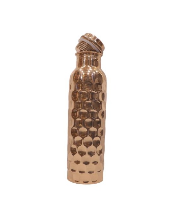 Pure copper water bottle honeybee edition (1L)