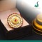 Crystal and Pearl Embedded in High Quality Brass & Copper - Ring