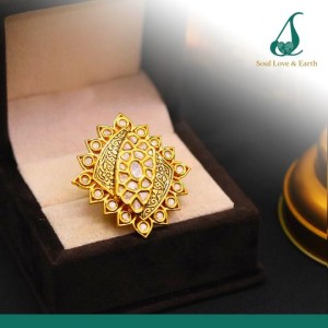 CZ Stones and High Quality Brass & Copper - Ring
