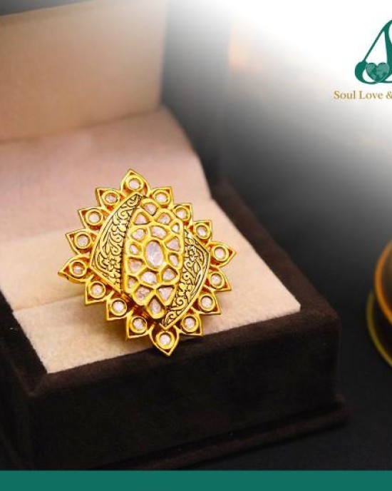 CZ Stones and High Quality Brass & Copper - Ring