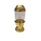 Elegant Brass & Glass Oil Lamp (Small Screw Lamp – 80ml)