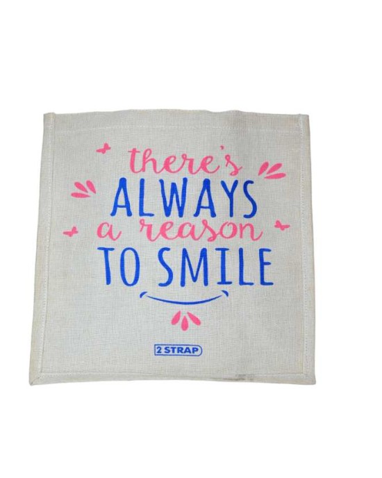 Small Size Printed Jute Bag
