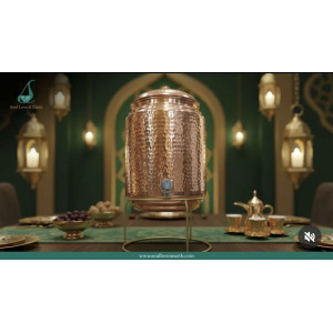 Handcrafted Hammered Copper Water Dispenser (10L)