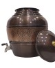 Water Dispenser featuring Nakash Design and Chocolate Accents