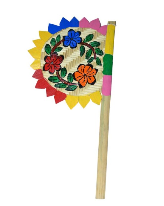 Hand Design Wooden Fan