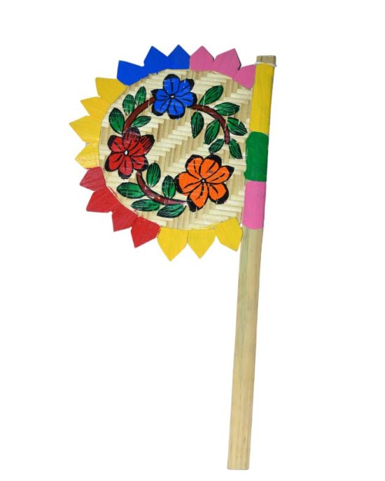 Hand Design Wooden Fan
