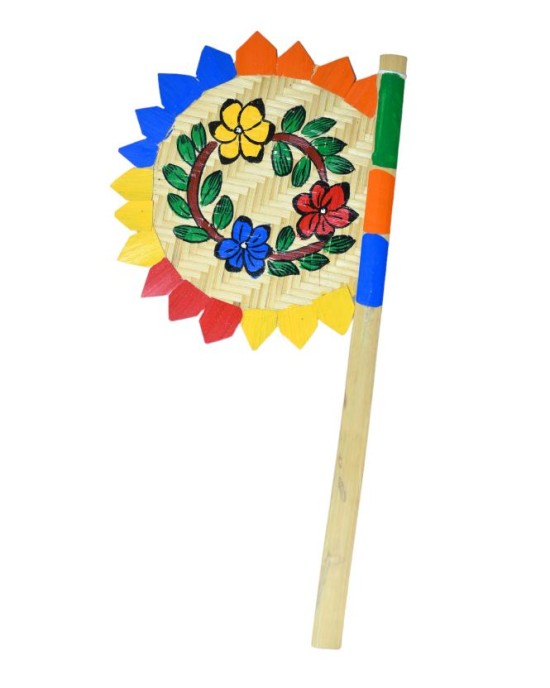 Hand Design Wooden Fan