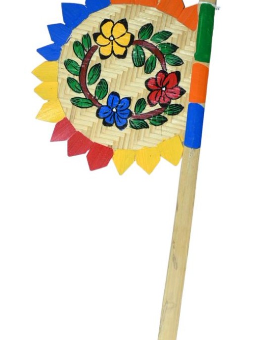 Hand Design Wooden Fan