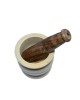 Wooden Mortar & Pestle
