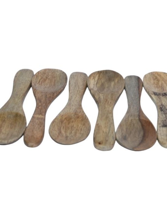 Small Wooden Spoon Combo  of 6
